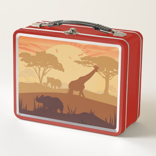 Lunch Box Dans Le Safari (Devant)