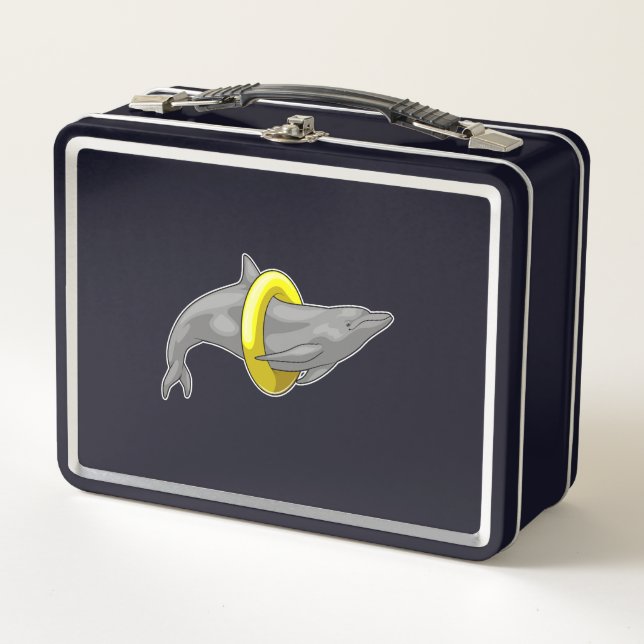 Lunch Box Dauphin natation Lifebuoy (Devant)