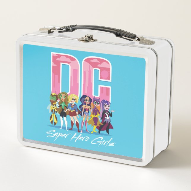 Lunch Box DC Super Hero Girls Lineup (Devant)