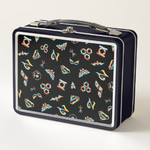 Lunch Box DC Super Hero Girls Rainbow Icon Motif