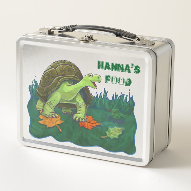 Lunch Box Désactiver la boîte à outils Tortue personnalisée (Devant)