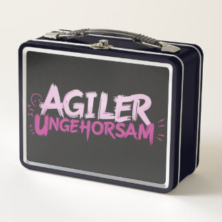 Lunch Box Désobéissance agile