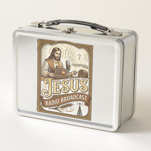 Lunch Box Diffusion Radio Jésus Diffusion Radio Jésus Christ (Devant)