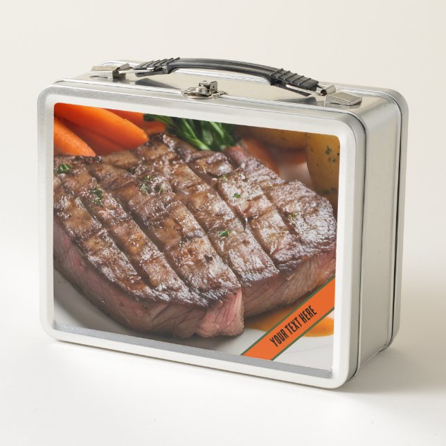 Lunch Box Dîner à vapeur et vache (Devant)