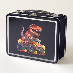 Lunch Box Dino on Wheels : Back to School Adventure Lunch Bo