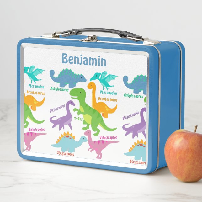 Lunch Box Dinosaure pour enfants mignon (En situation)
