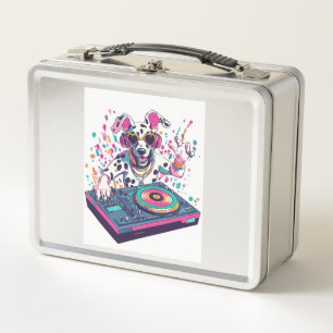 Lunch Box DJ Dalmatien � Soirée EDM Rave Chien