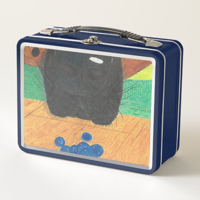 Lunch Box Dog nose and blueberry (Devant)