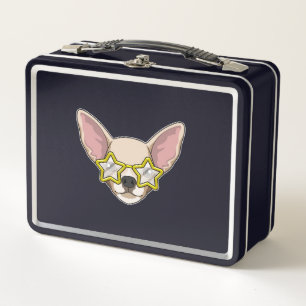 Lunch Box Dog with Sunglasses