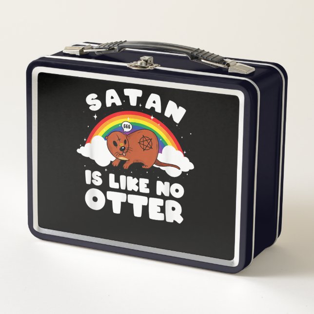 Lunch Box Don Otter| Satanic Rainbow Satan est comme pas Ott (Devant)
