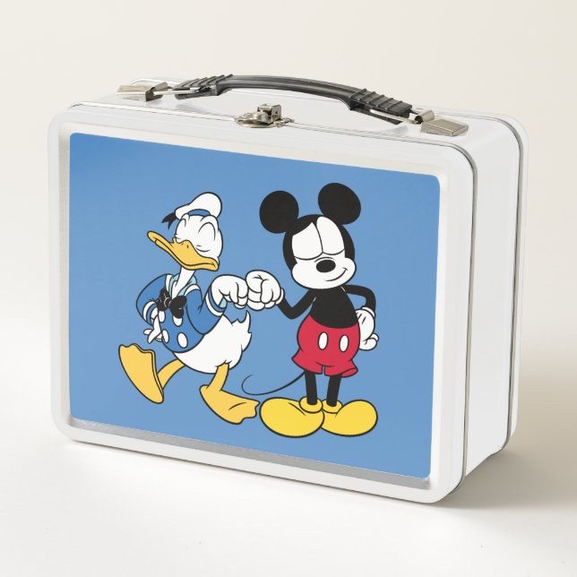 Lunch Box Donald Duck & Mickey Poing Bump (Devant)
