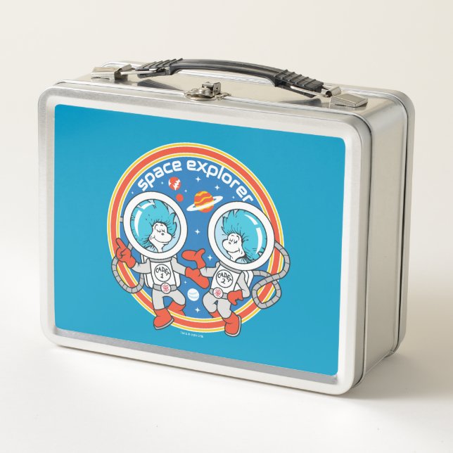 Lunch Box Dr Seuss | Cadet Un Cadet Deux Espace Explorer (Devant)