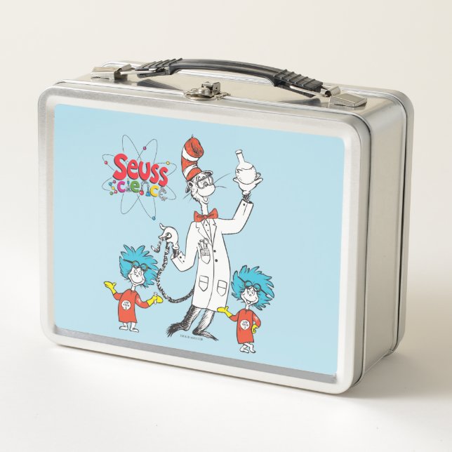 Lunch Box Dr Seuss | Chat dans la science de la sécurité Cas (Devant)