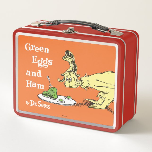 Lunch Box Dr Seuss | Oeufs verts et jambon (Devant)