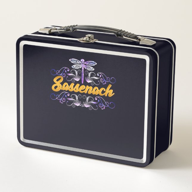 Lunch Box Dragon bleu de Sassenach Outlander (Devant)