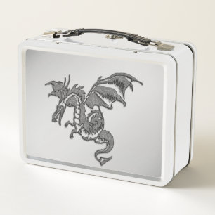Lunch Box Dragon d'argent