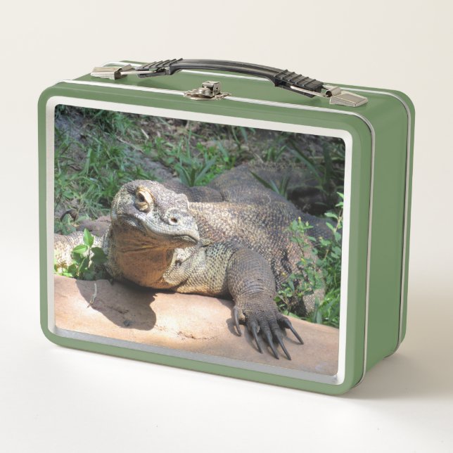 Lunch Box Dragon de Komodo - Animal sauvage (Devant)