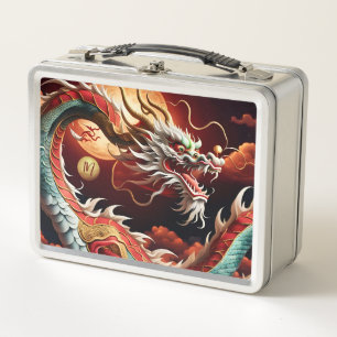 Lunch Box Dragon de Nouvel An Chinois 2024 Monogramme LBox03