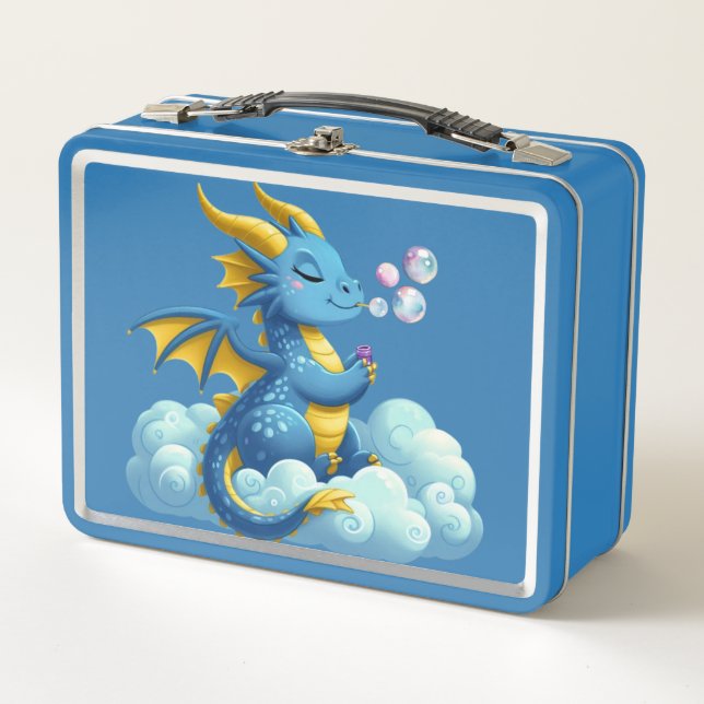 Lunch Box Dragon mignon/Fantaisiste  (Devant)