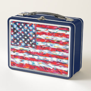 Lunch Box Drapeau américain