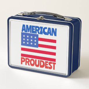Lunch Box Drapeau américain