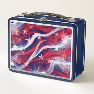 Lunch Box Drapeau américain classique boîte à lunch personna