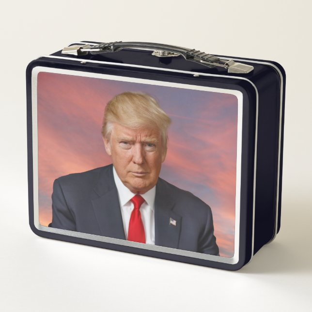 Lunch Box Drapeau américain Donald Trump (Dos)