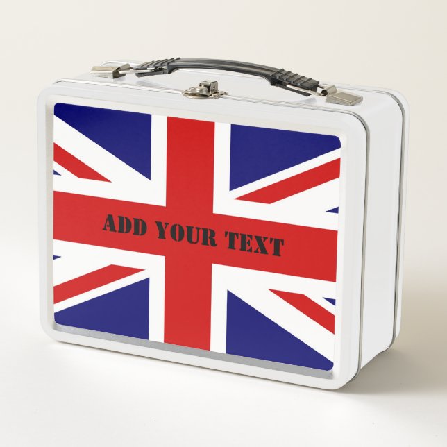 Lunch Box Drapeau britannique Union Jack (Devant)