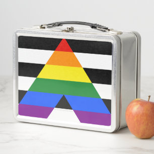 Lunch Box Drapeau d'allié straight de SlipperyJoe lisse arc-