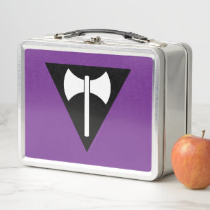 Lunch Box Drapeau de fierté lesbienne SlipperyJoe puissant s