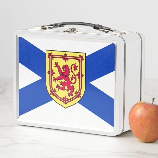Lunch Box Drapeau de la Nouvelle-Écosse, Canada (En situation)
