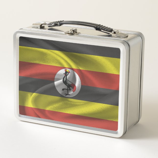 Lunch Box Drapeau de l'Ouganda (Devant)