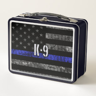 Lunch Box Drapeau de police de l'unité K-9 en détresse