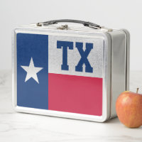 Drapeau d'état Texas personnalisé monogramme métal