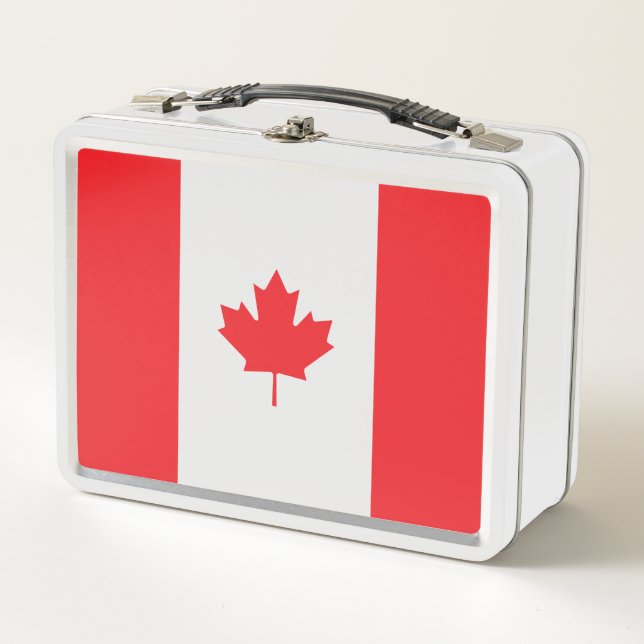 Lunch Box Drapeau du Canada (Devant)