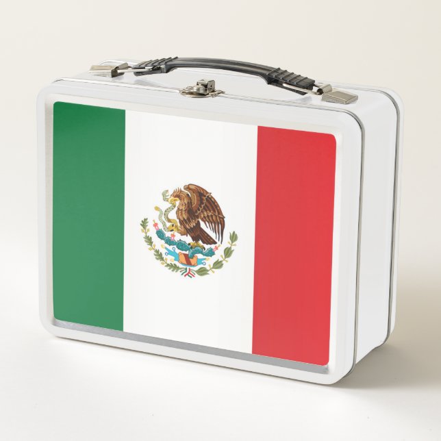 Lunch Box Drapeau du Mexique (Devant)