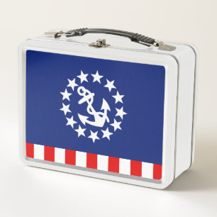 Lunch Box Drapeau Nautique Américain