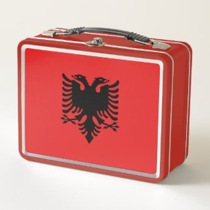 Lunch Box Drapeau patriotique albanais