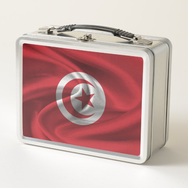 Lunch Box Drapeau tunisien (Devant)