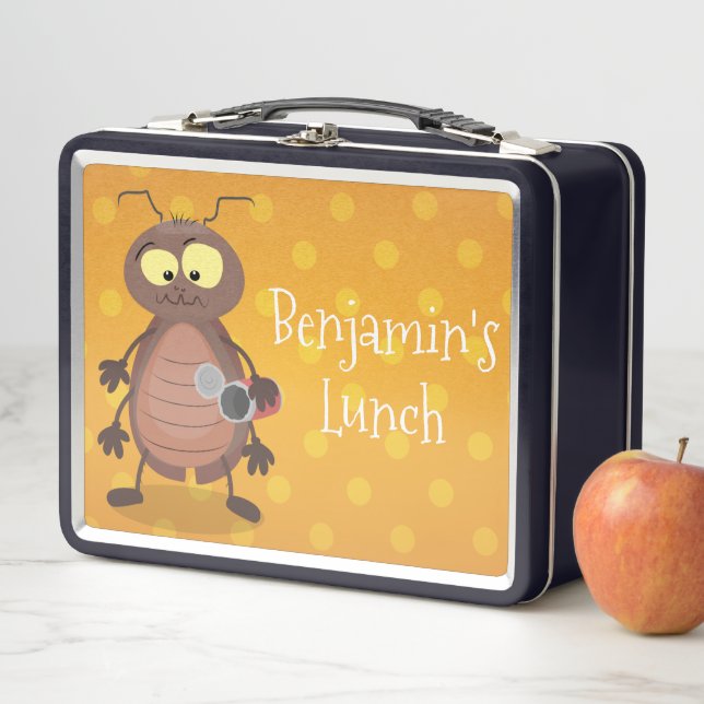 Lunch Box Drôle drôle de personnage de dessin animé de cafar (En situation)