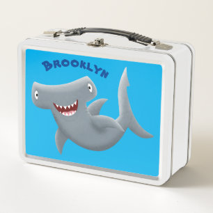 Lunch Box Drôle mignon requin marteau dessin animé