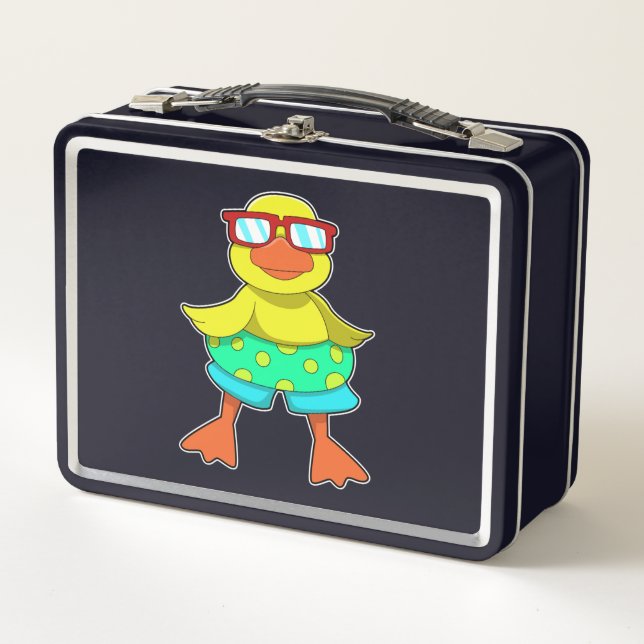 Lunch Box Duck with Swim ring & Sung (Devant)