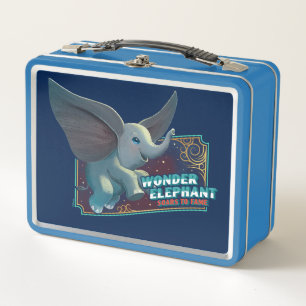 Lunch Box Dumbo  Merveilleux Eléphant S'Enfonce Dans L'Art D