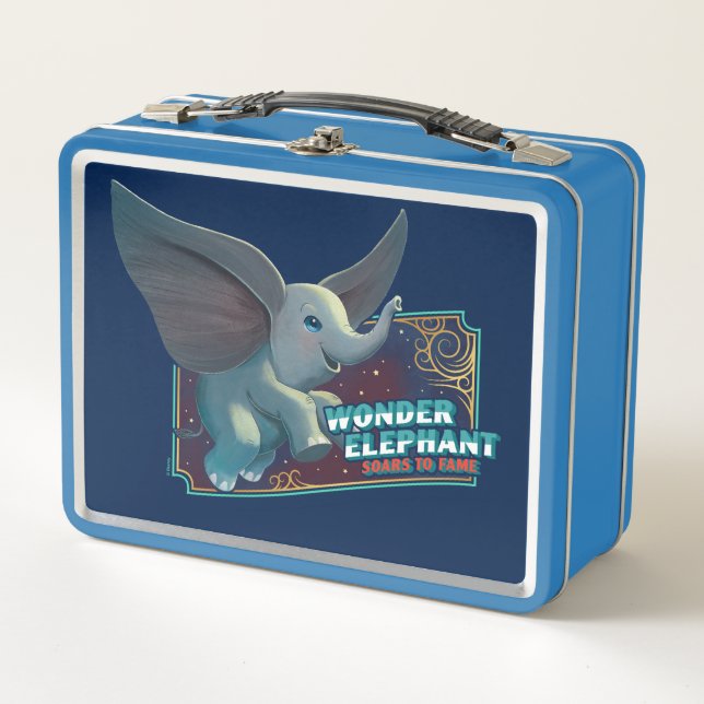 Lunch Box Dumbo| Merveilleux Eléphant S'Enfonce Dans L'Art D (Devant)