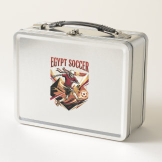 Lunch Box Égypte Football Squelette Attaquant Nations Premiu
