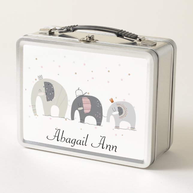 Lunch Box Eléphants (Devant)