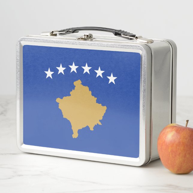 Lunch Box Emblème de la République du Kosovo (En situation)