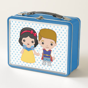 Lunch Box Emoji blanc et prince charmant