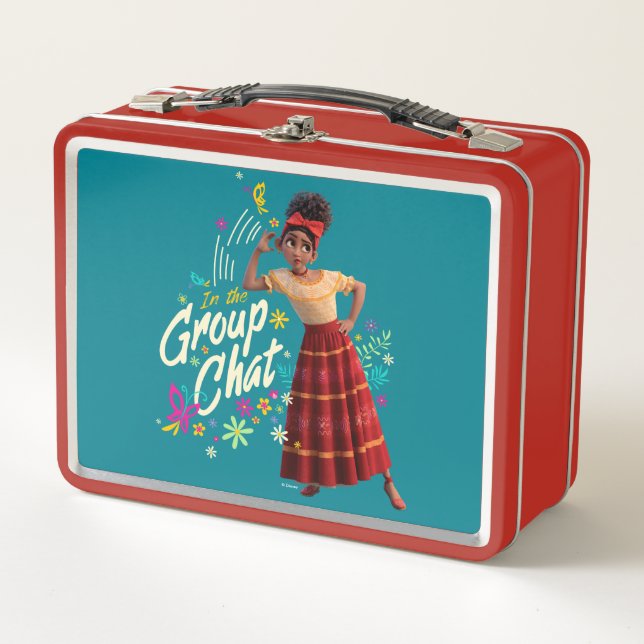 Lunch Box Encanto | Dolores - Dans Le Conversation De Groupe (Devant)