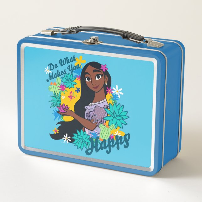 Lunch Box Encanto | Isabela - Faites Ce Qui Vous Rend Heureu (Devant)